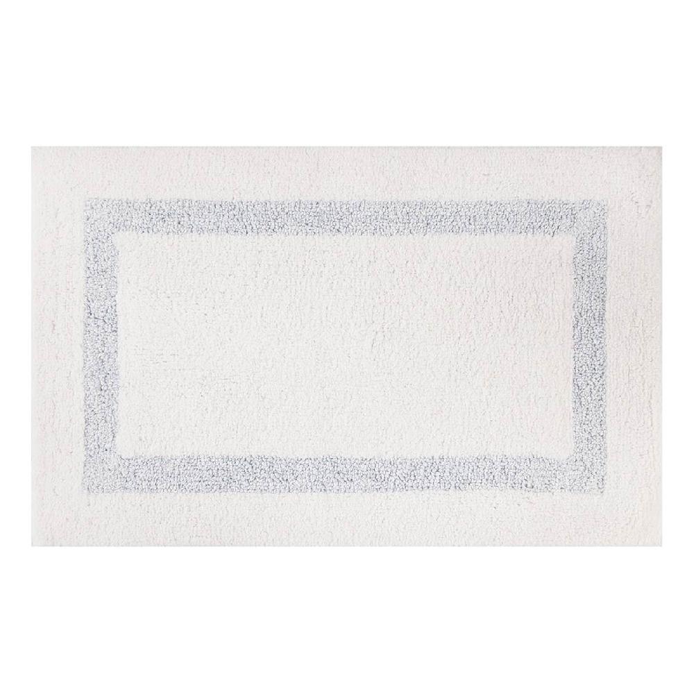 At Home Racetrack Light Blue Bath Rug 20x30