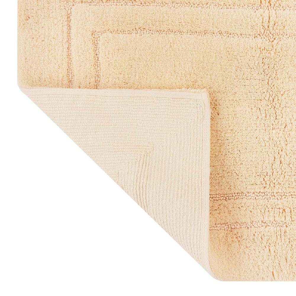 At Home Racetrack Yellow Bath Rug 20x30