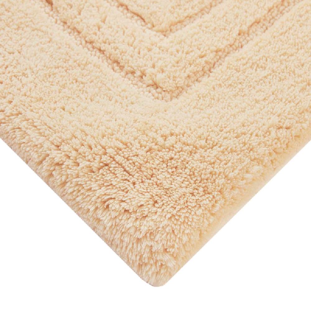 At Home Racetrack Yellow Bath Rug 20x30