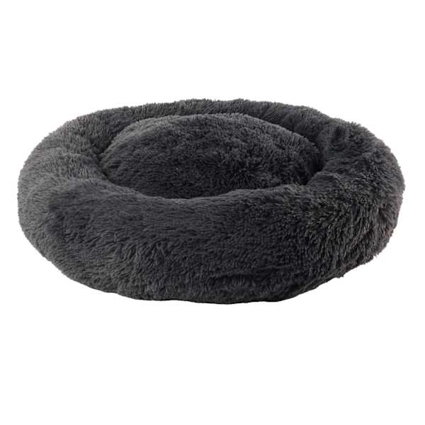 at home Round Black Eyelash Pet Cuddler 36"