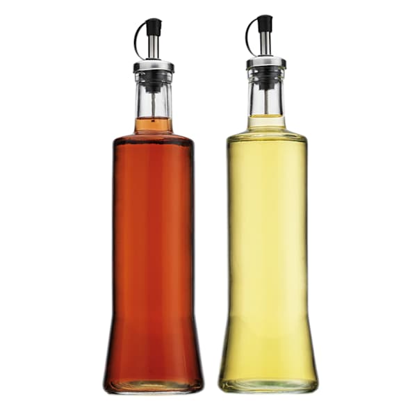 at home Round Oil & Vinegar Bottle Set 20oz