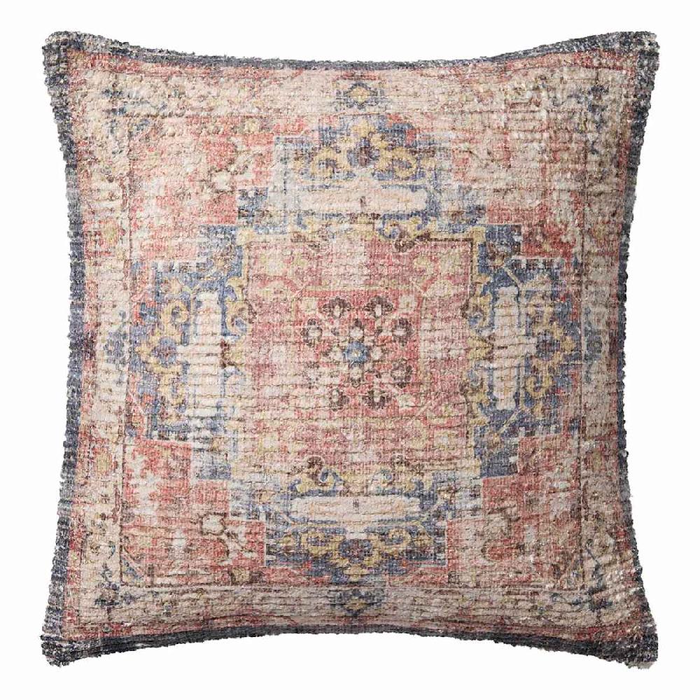 At Home Rust Printed Throw Pillow 18"