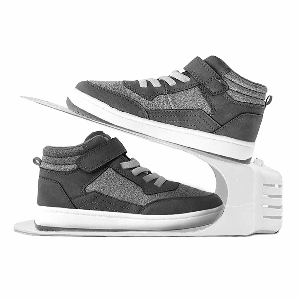 At Home Shoe Stand Organizer White