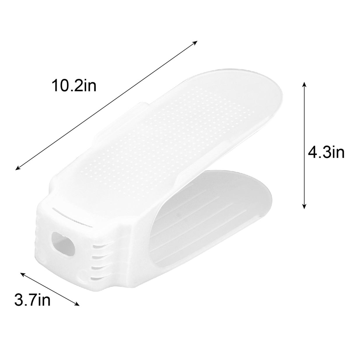 At Home Shoe Stand Organizer White