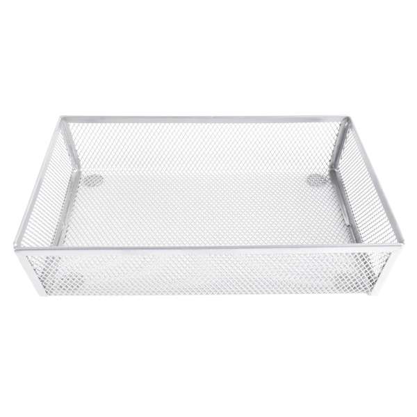 at home Silver Metal Mesh Drawer Organizer 6x9