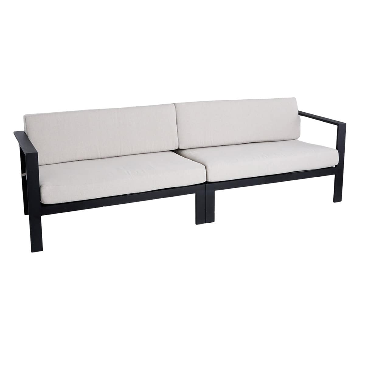 At Home Soho Black Steel Patio 4-Piece Set