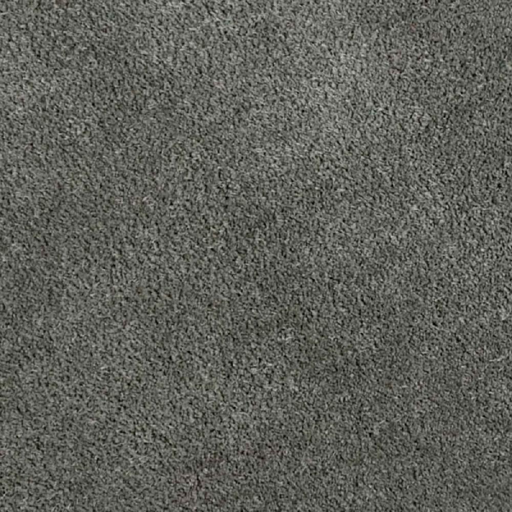 At Home Solid Grey Shag Tufted Accent Rug 27x45
