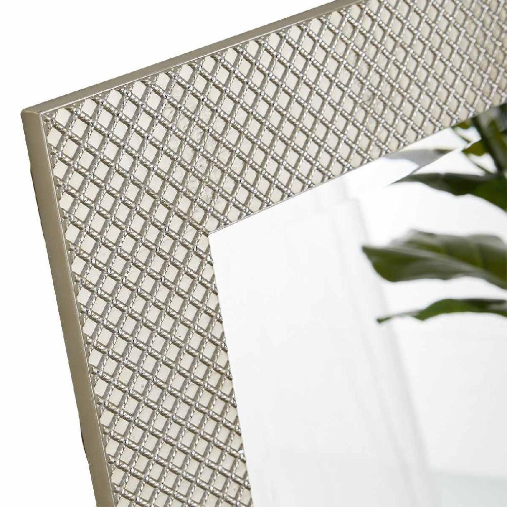 At Home Solid Silver Wood Nest Leaner Mirror 32x68