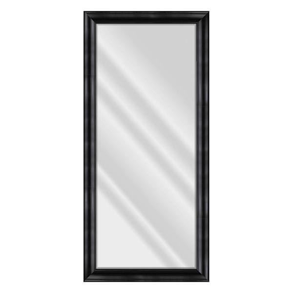 at home Sophia Black Beveled Leaner Mirror 31x65