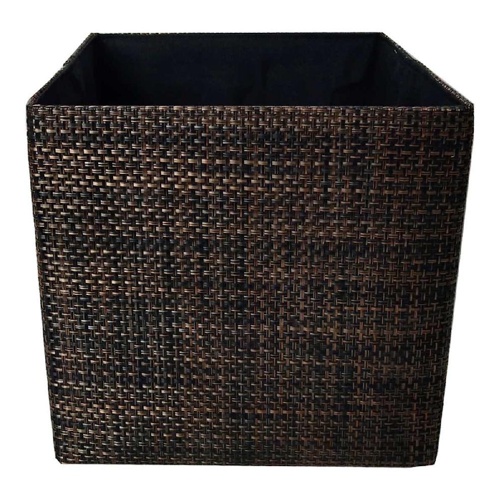 At Home Storage Cube Brown