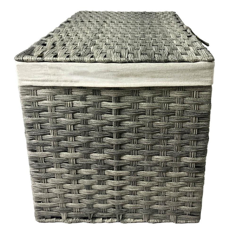 At Home Storage Trunk L Grey