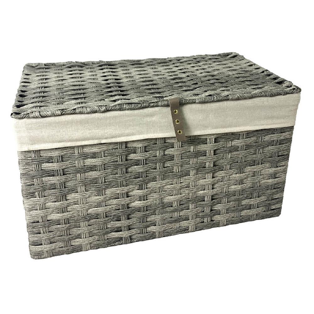 At Home Storage Trunk M Grey