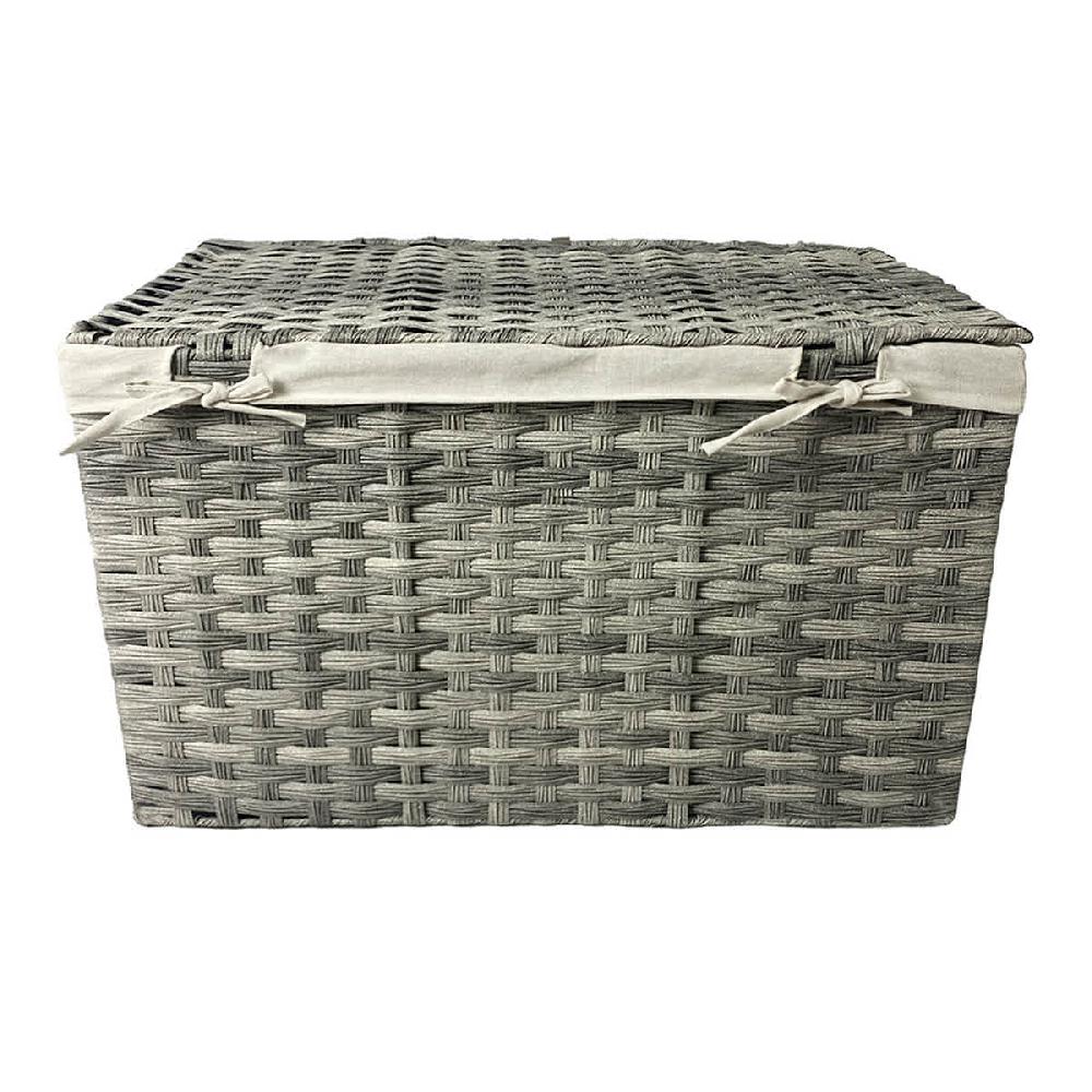 At Home Storage Trunk M Grey