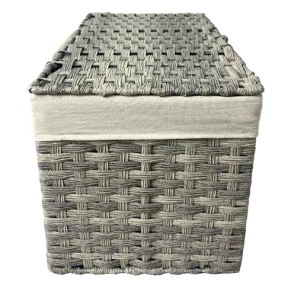 At Home Storage Trunk S Grey