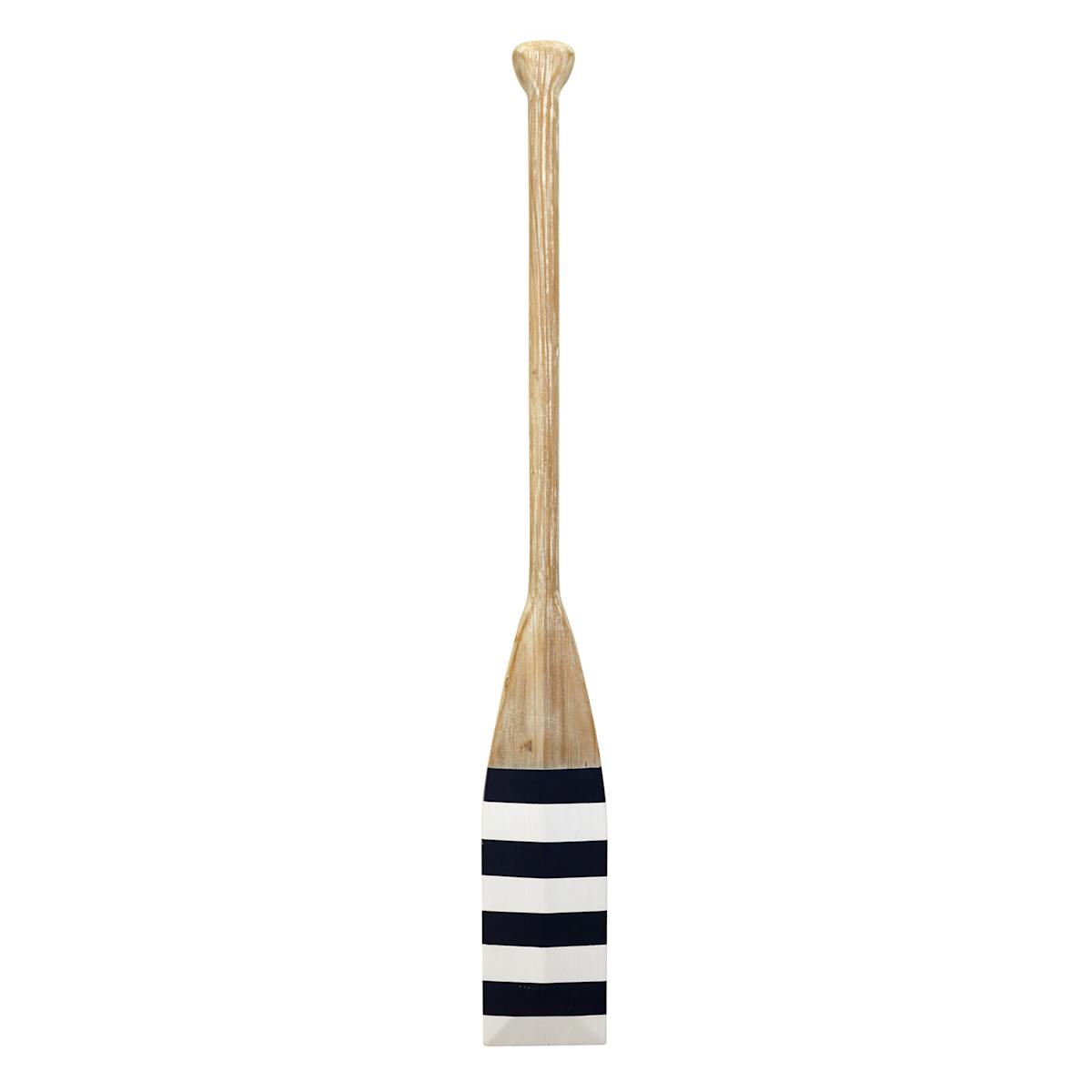 At Home Striped Wooden Oar Wall Decor 6x47