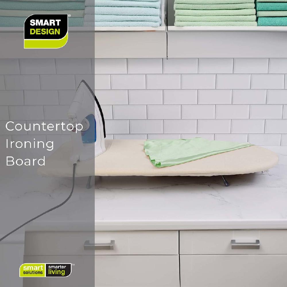 At Home Table Top Ironing Board W/Removable Cover