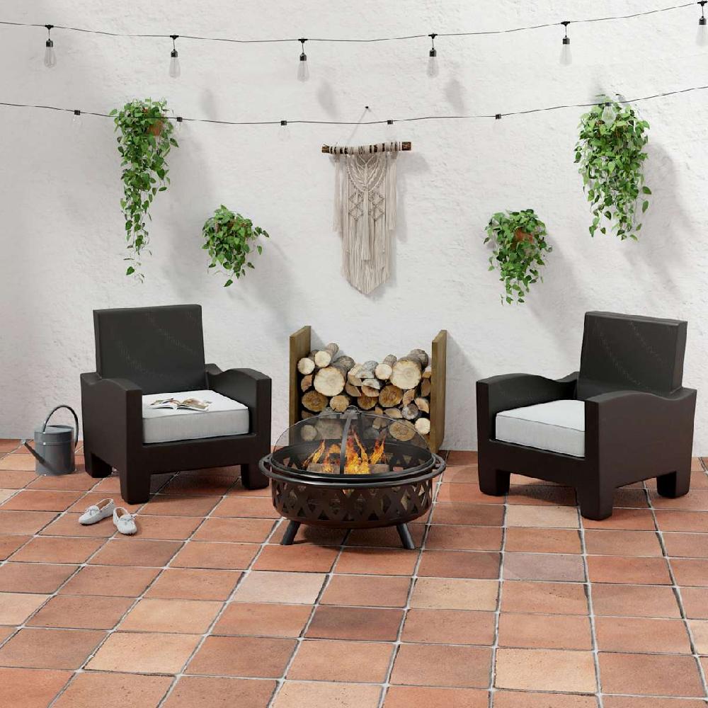 At Home Tahiti Silver Outdoor Deep Seat Cushion