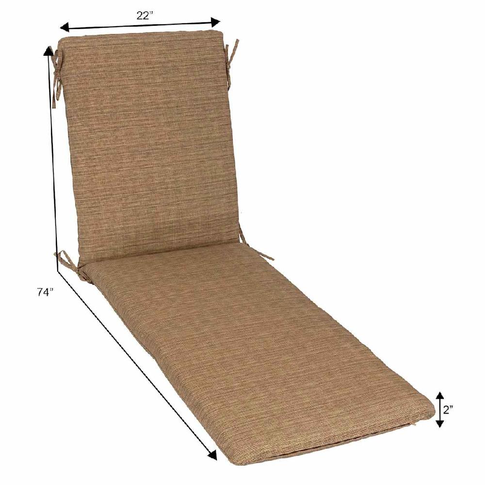 At Home Tallon Birch Outdoor Chaise Lounge Cushion