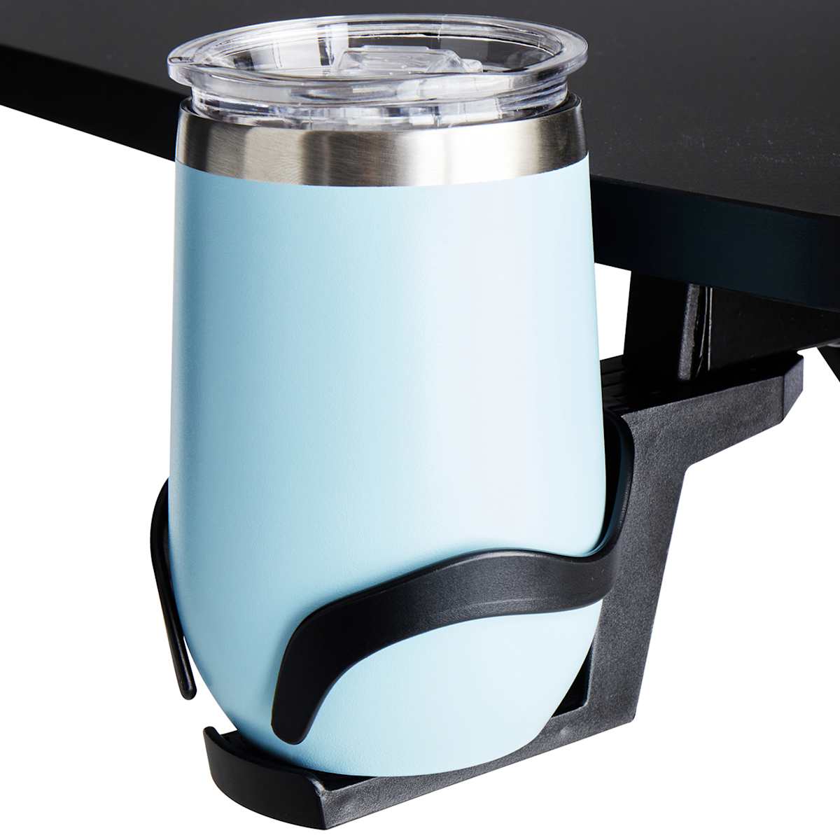 At Home Talon Metal Gaming Desk Black