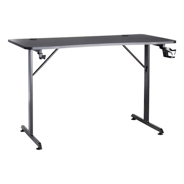 at home Talon Metal Gaming Desk Black