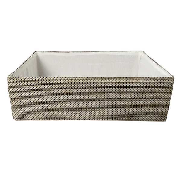 at home Tan Storage Basket Medium