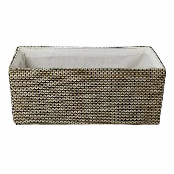 at home Tan Storage Basket Small