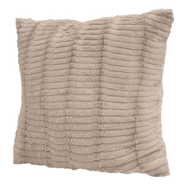 at home Taupe Lash Throw Pillow 24"
