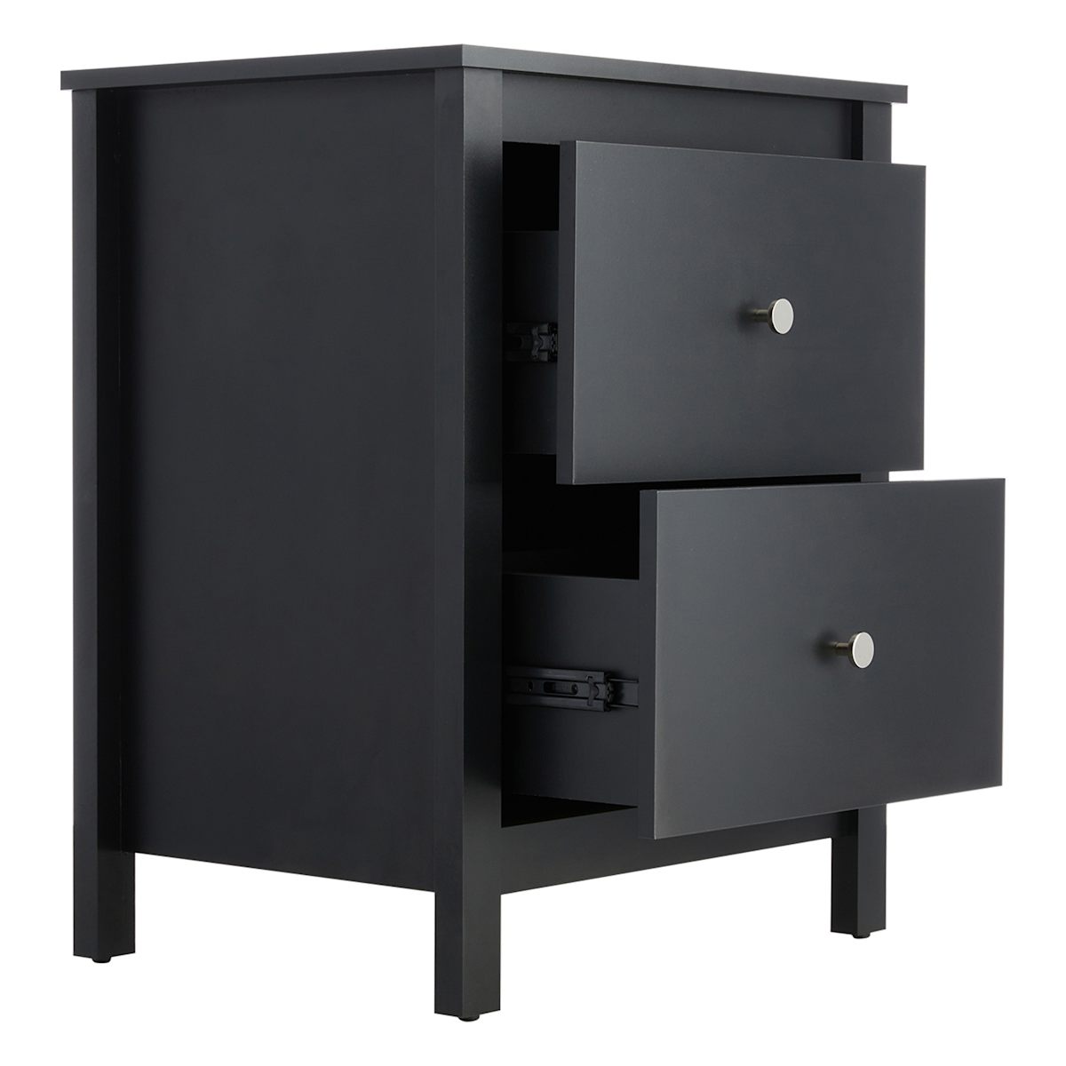 At Home Taylor Nightstand Black