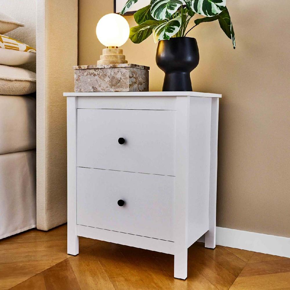 At Home Taylor Nightstand White