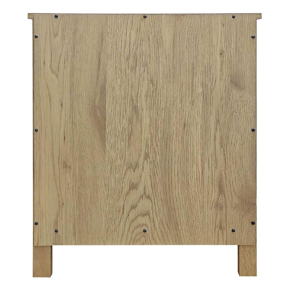 At Home Taylor Wooden Nightstand Honey Oak Finish