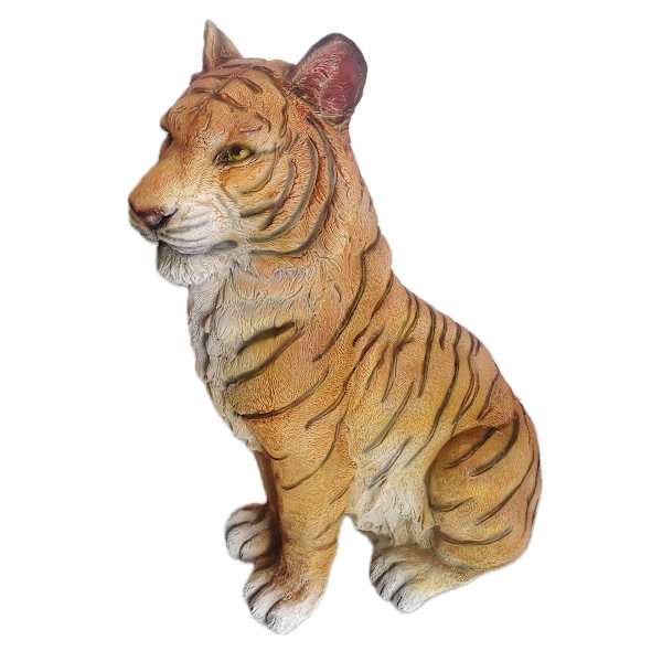 at home Tiger Outdoor Garden Statue 32"
