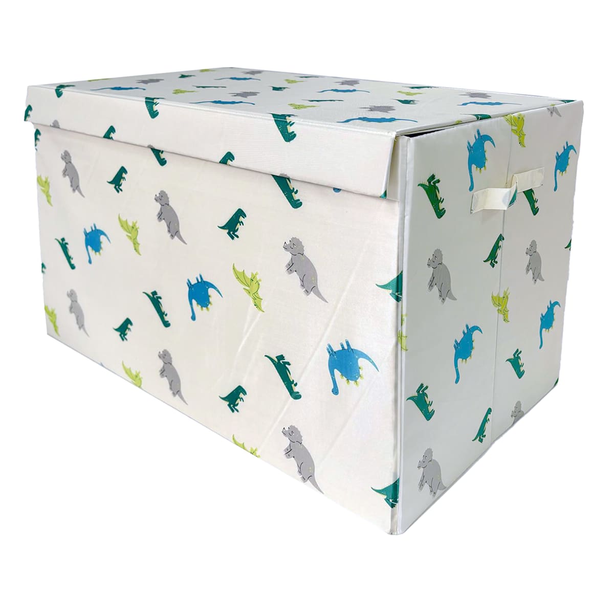 At Home Tiny Dreamers Dino Fabric Toy Trunk