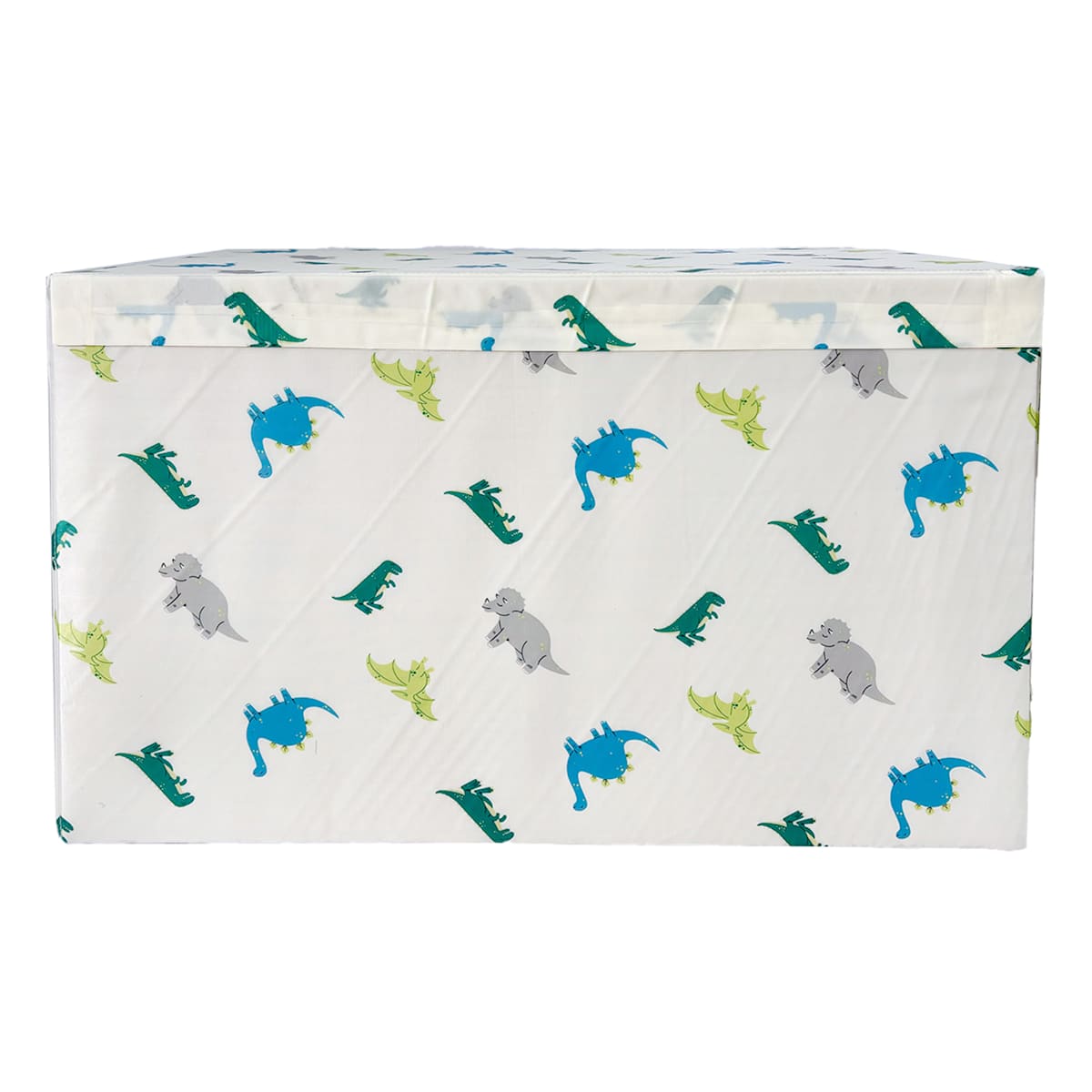 At Home Tiny Dreamers Dino Fabric Toy Trunk