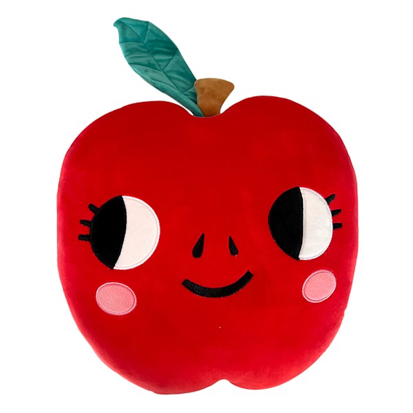 at home Tiny Dreamers Plush Apple Throw Pillow 14"