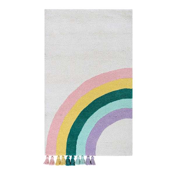 at home Tiny Dreamers Rainbow Accent Rug 2x4