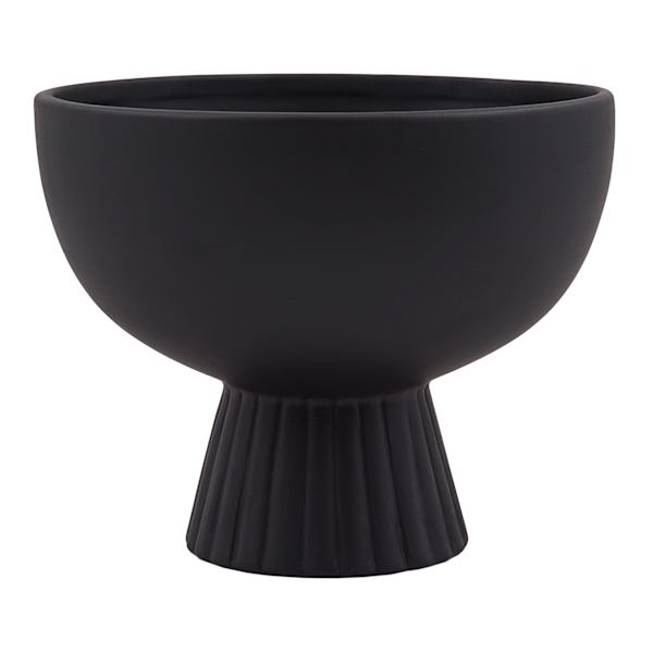 at home Tracey Boyd Black Ceramic Bowl 7"
