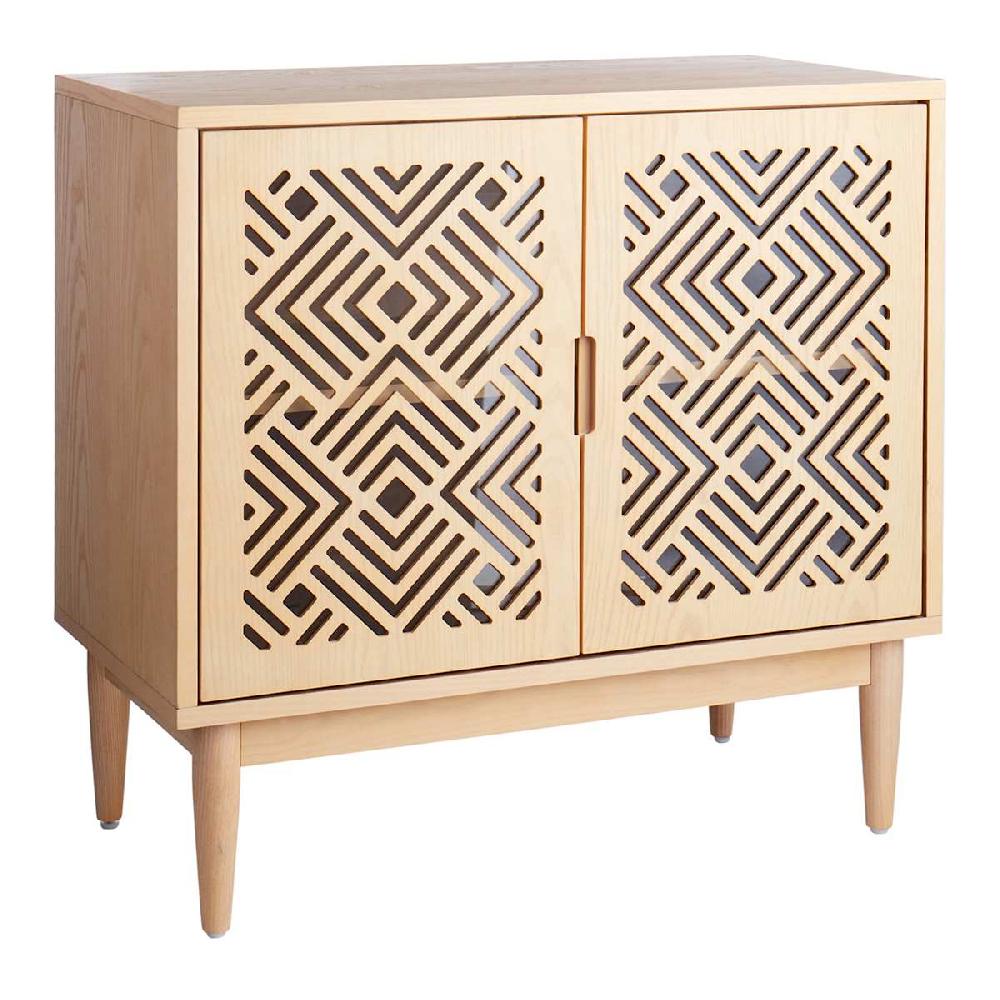 At Home Tracey Boyd Elaina Wooden Cabinet Natural