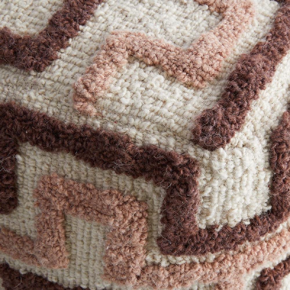 At Home Tracey Boyd Valerie Pouf Pink