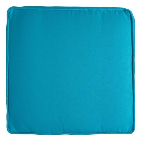at home Turquoise Canvas Outdoor Deep Seat Cushion