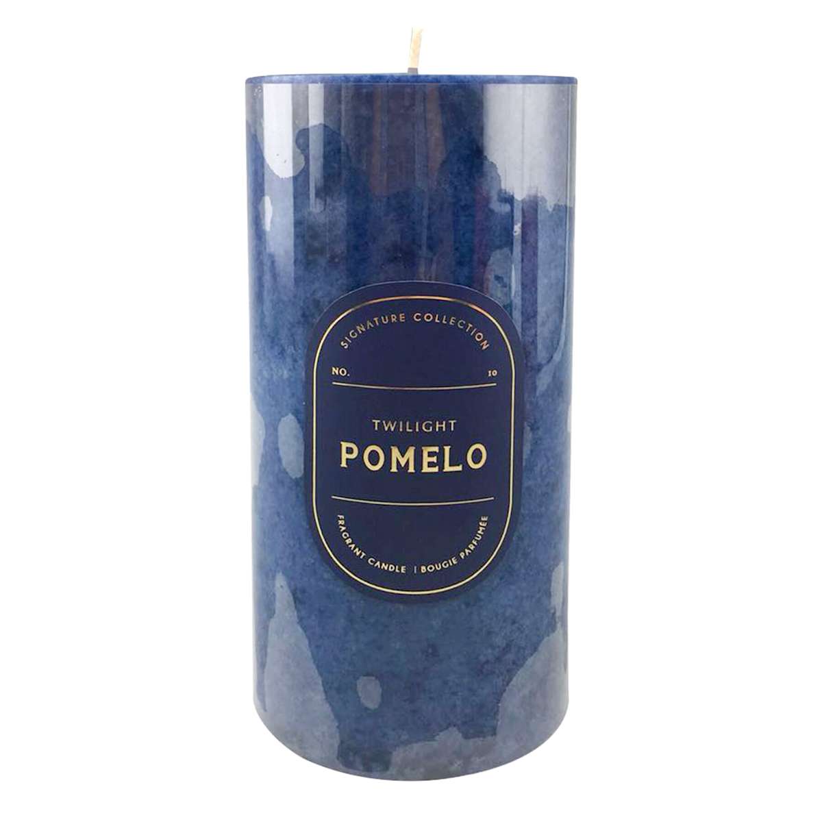 At Home Twilight Pomelo Scented Pillar Candle 3x6