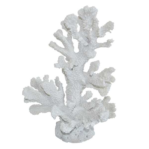 at home Ty Pennington White Coral Figurine 9.5"