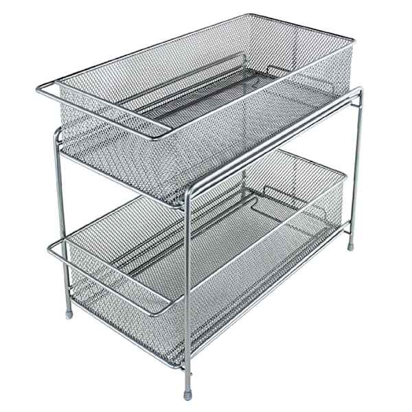 at home Under the Sink Storage Organizer Sliver