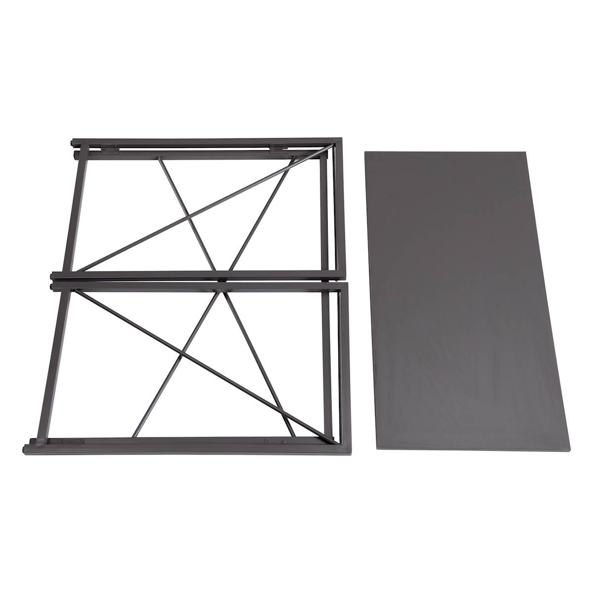 At Home Venice Folding Desk Grey