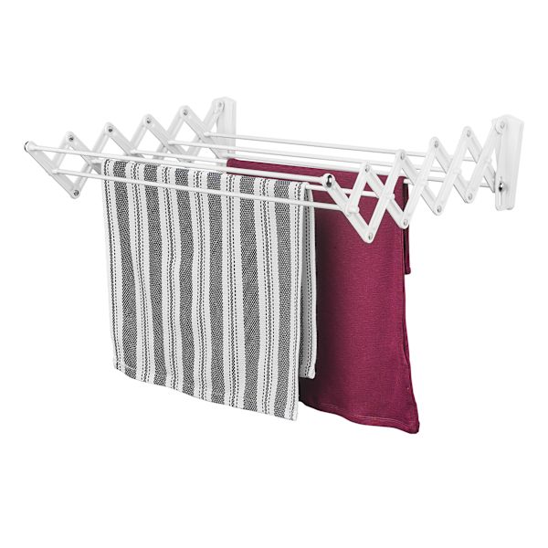 at home Wall Mount Drying Rack 24"