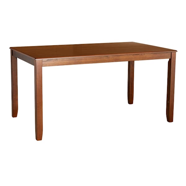 at home Watford Wooden Dining Table Walnut Finish