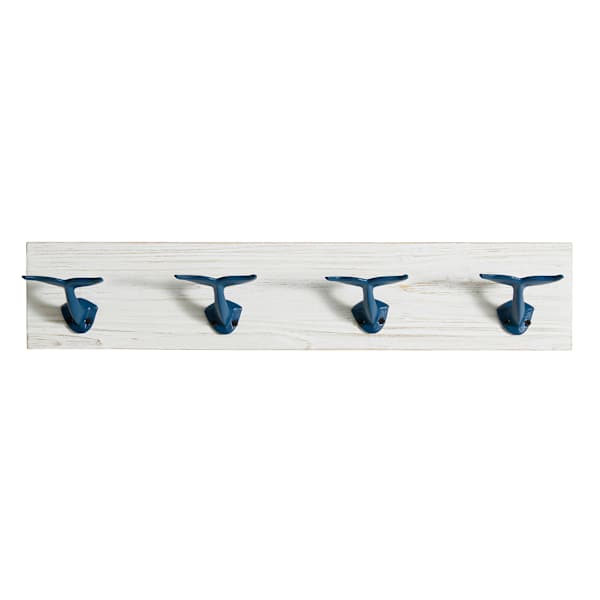 at home Whale Tail Hanging Hooks 26"