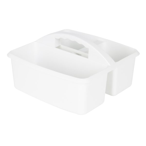 at home White Desktop Storage Caddy