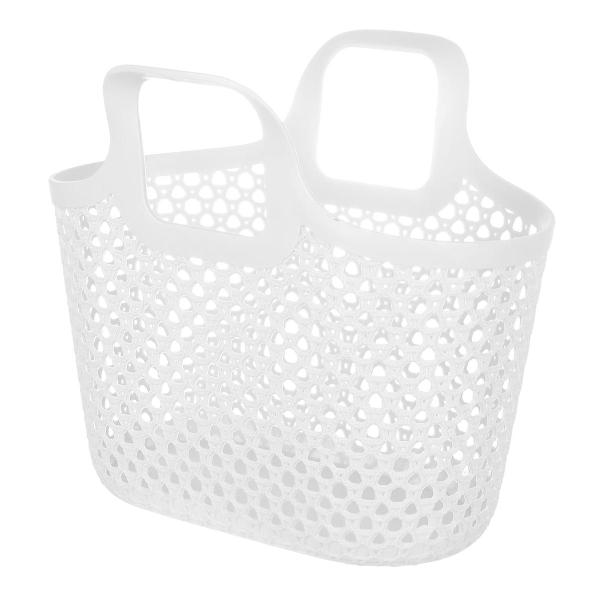 At Home White Flex Tote 9l