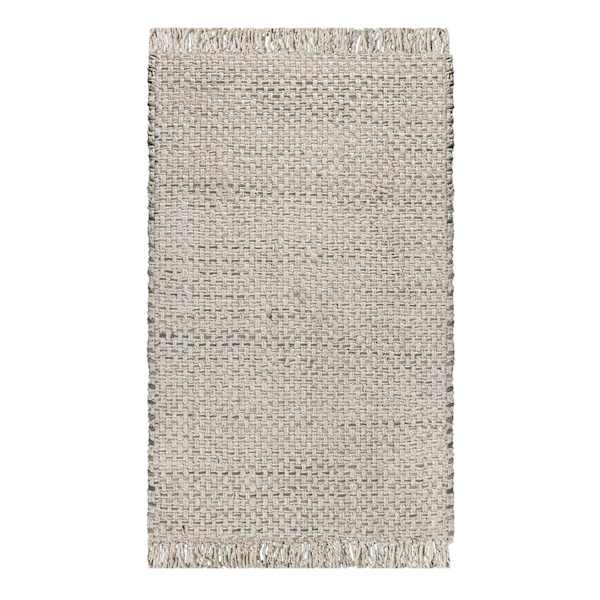 at home (B724) Topher Neutral Flatweave Accent Rug 3x5