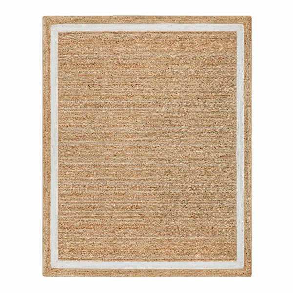 at home (B728) Providence Kinsey Natural Border Area Rug 8x10